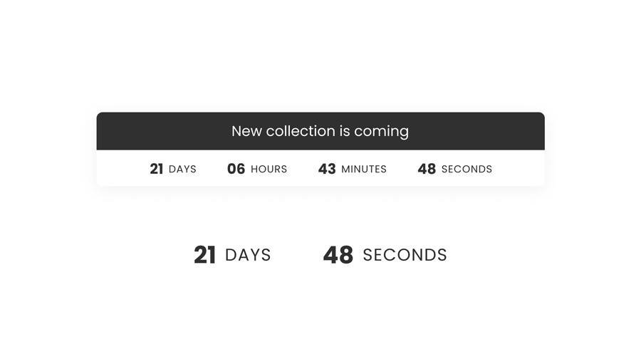 Shopify countdown timer