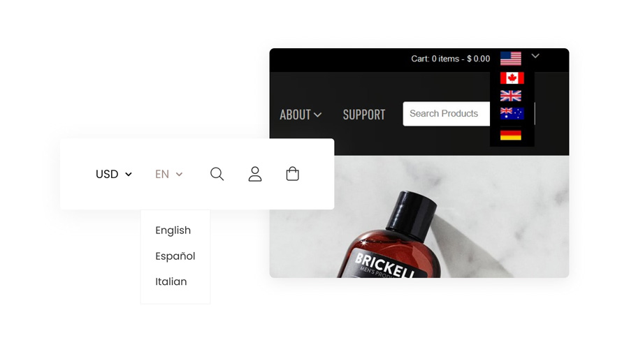 Shopify multilanguage translation